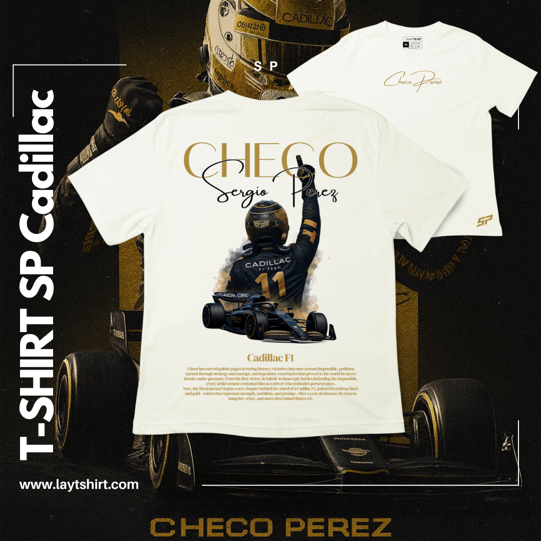 Playera Checo Cadillac