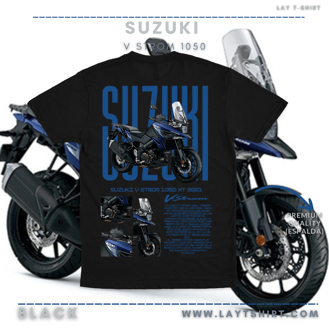 Playera SUSUKI V-STROM