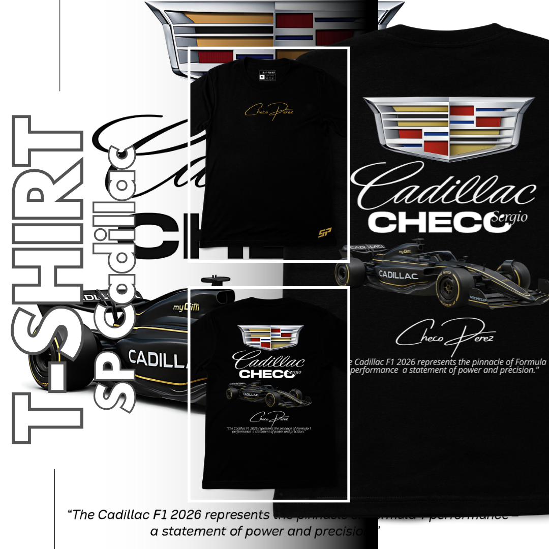 Playera Cadillac Checo #11