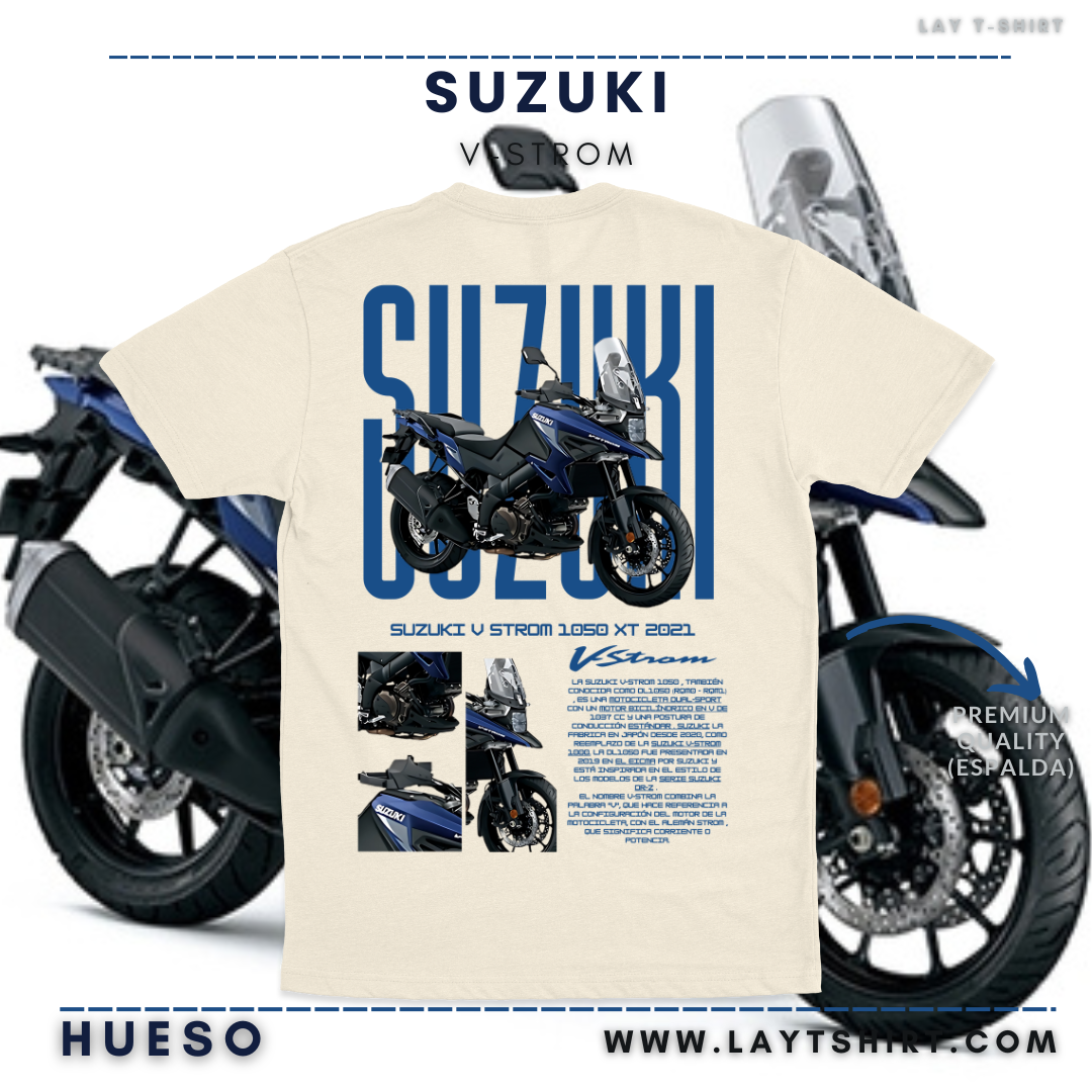 Playera SUSUKI V-STROM