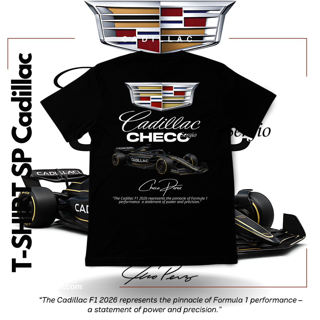 Playera Cadillac Checo #11