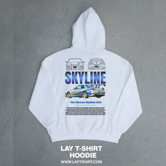 Sudadera Capucha Skyline R34 FAST