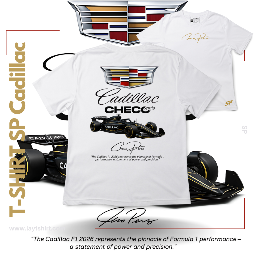 Playera Cadillac Checo #11