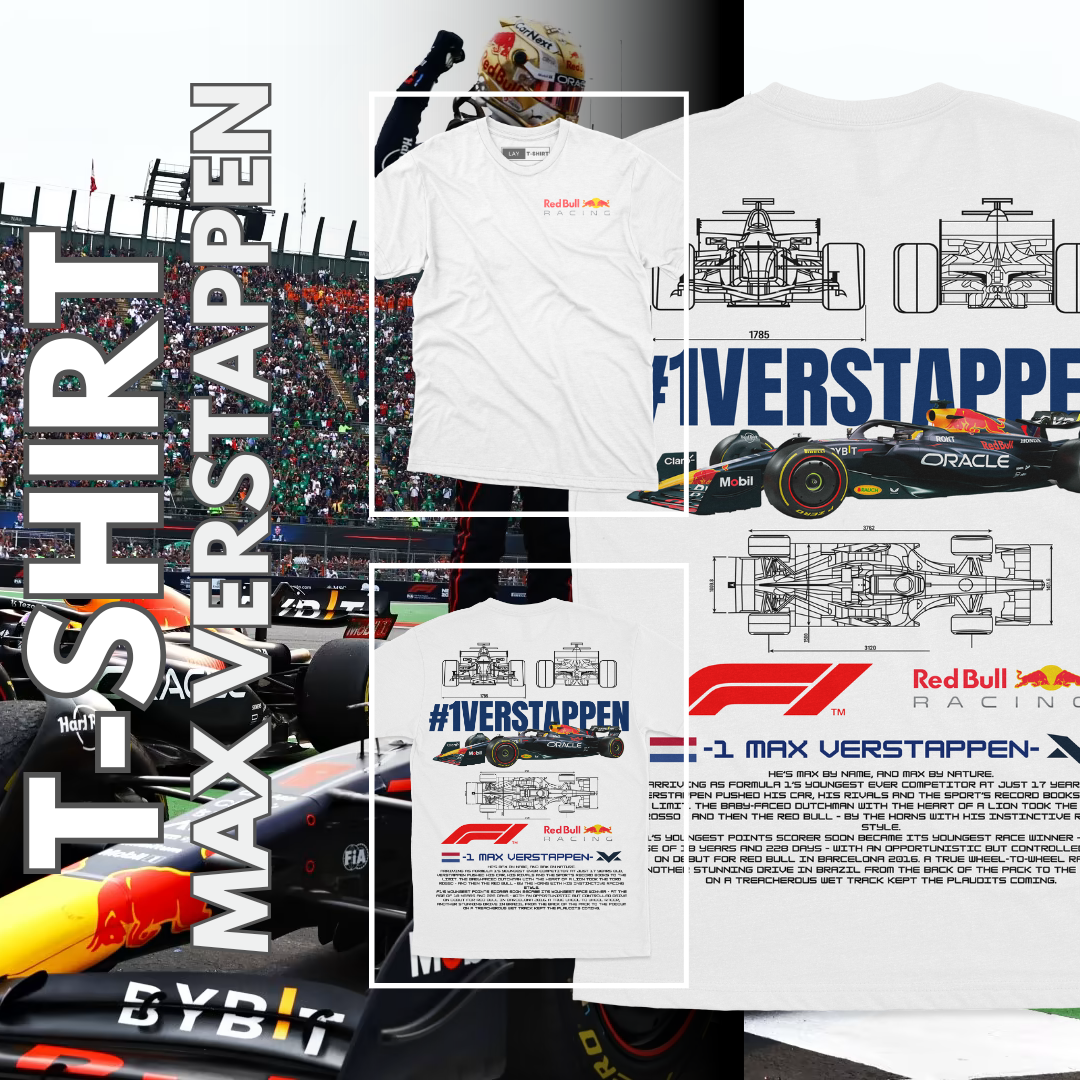Playera MAX VERSTAPPEN F1