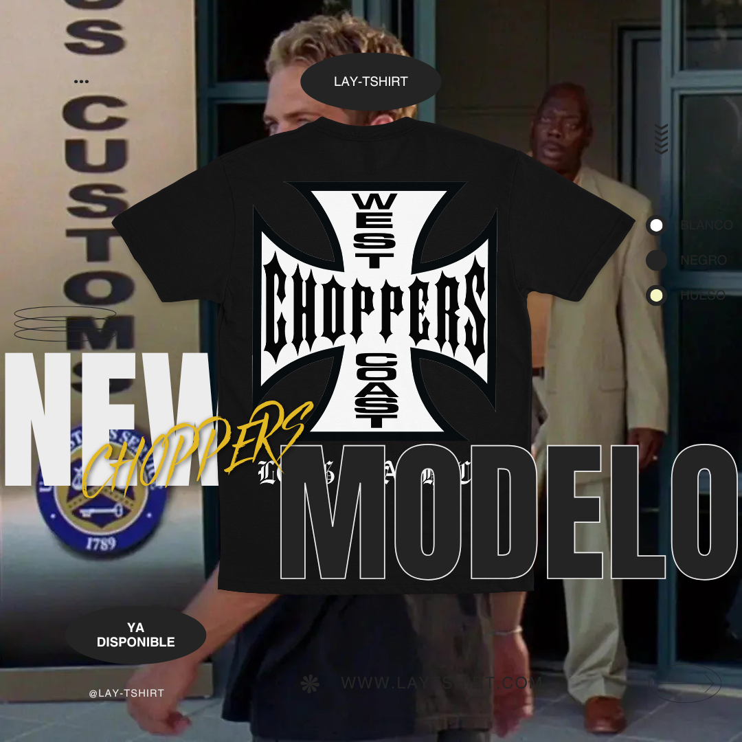Playera Choppers West Coast