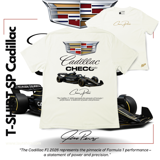 Playera Cadillac Checo #11