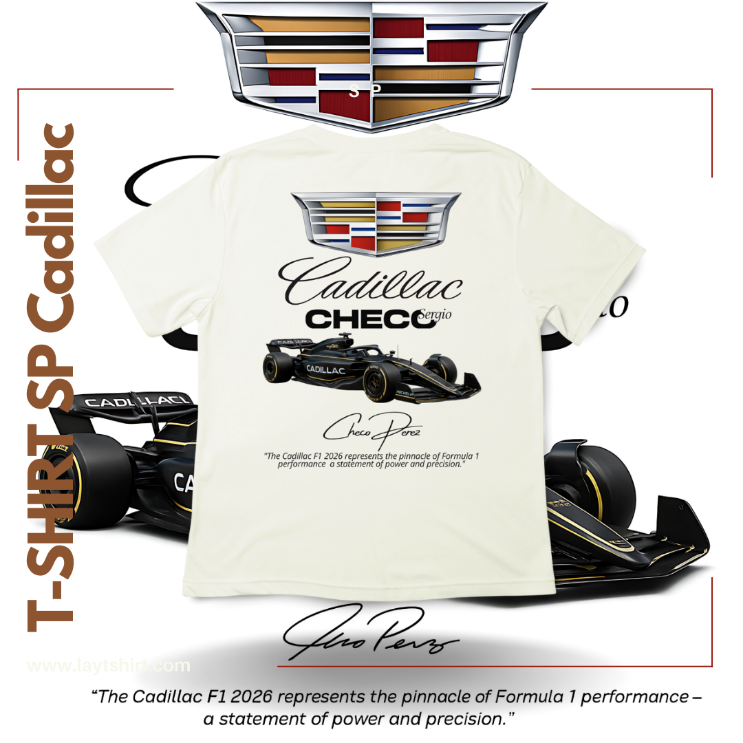 Playera Cadillac Checo #11