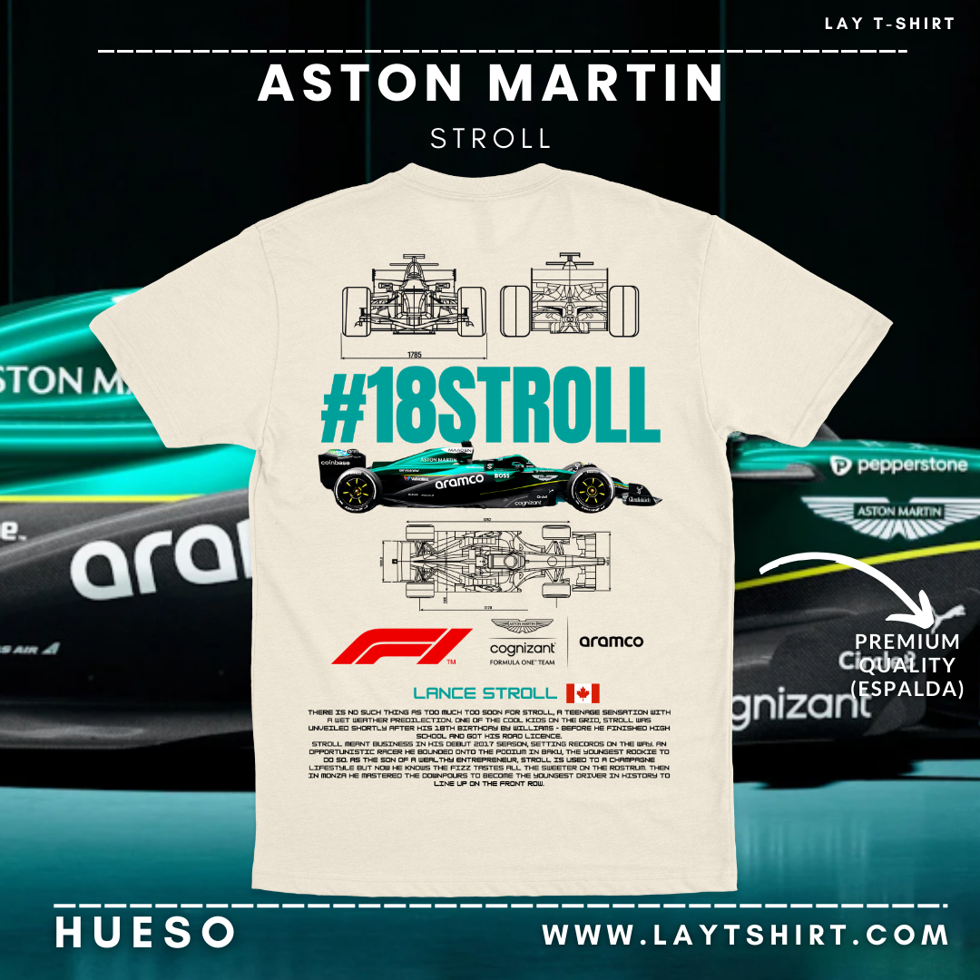 Playera Stroll F1 2025