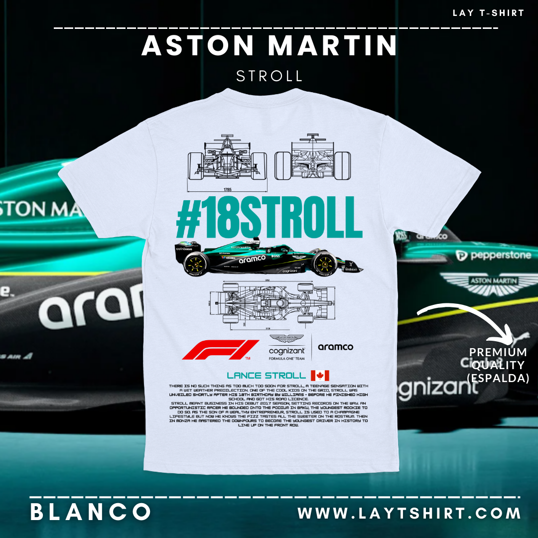 Playera Stroll F1 2025