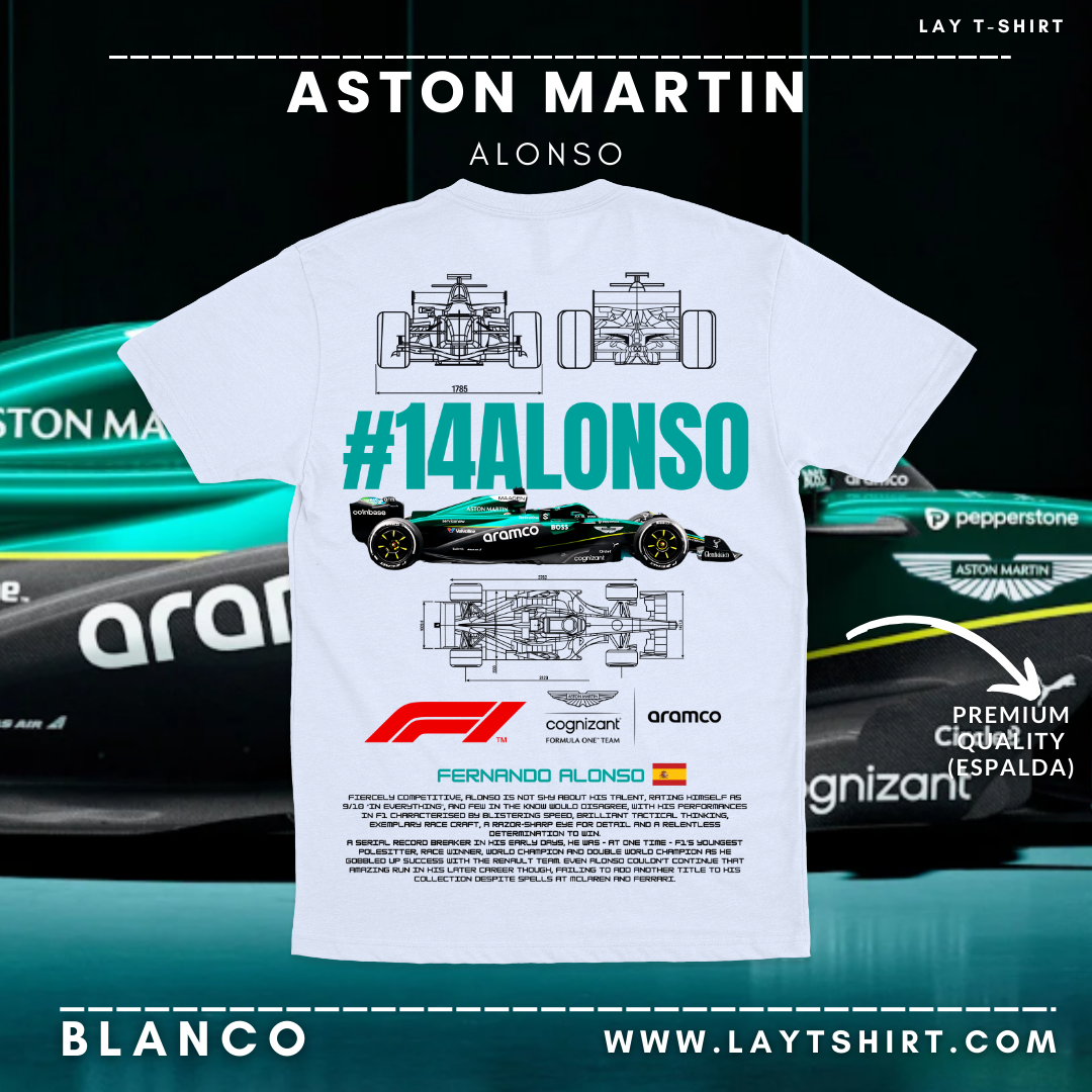 Playera Alonso 2025 F1