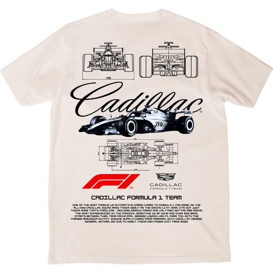 Playera Cadillac F1 2026 Deluxe