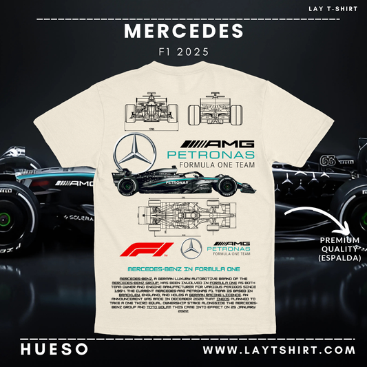 Playera Mercedes f1 2025