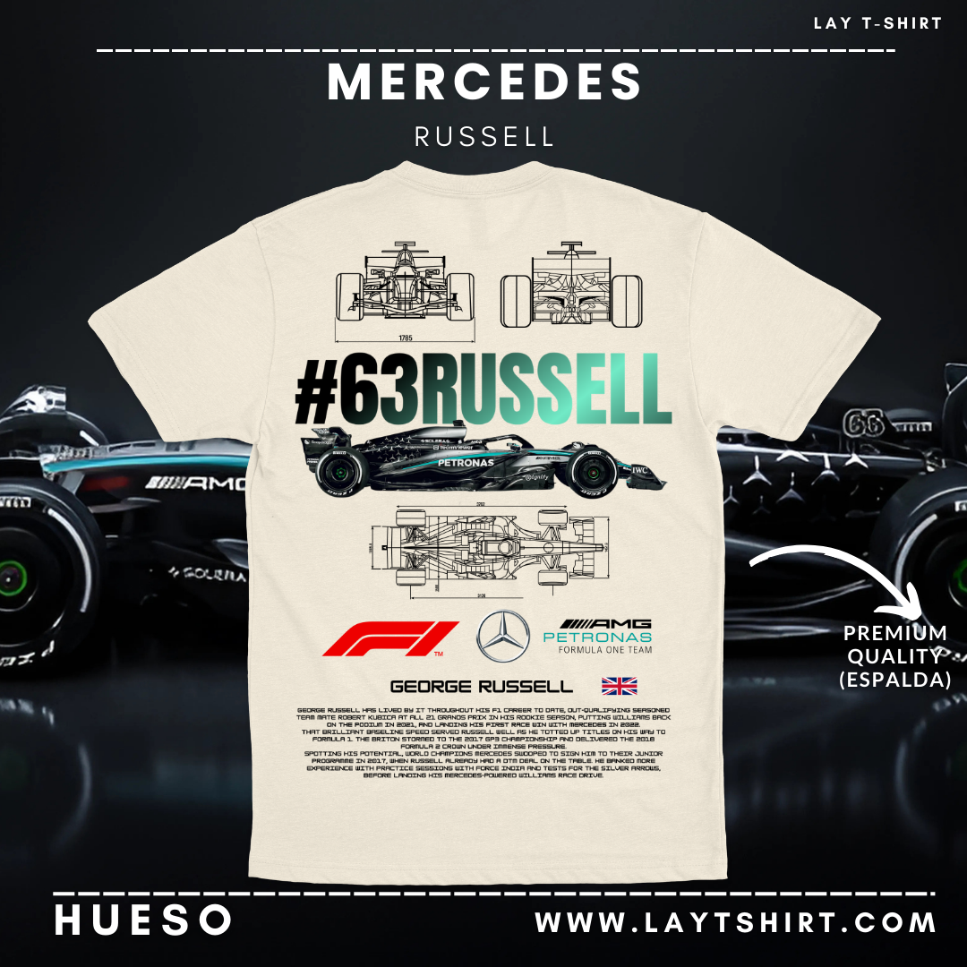 Playera George Russell 63