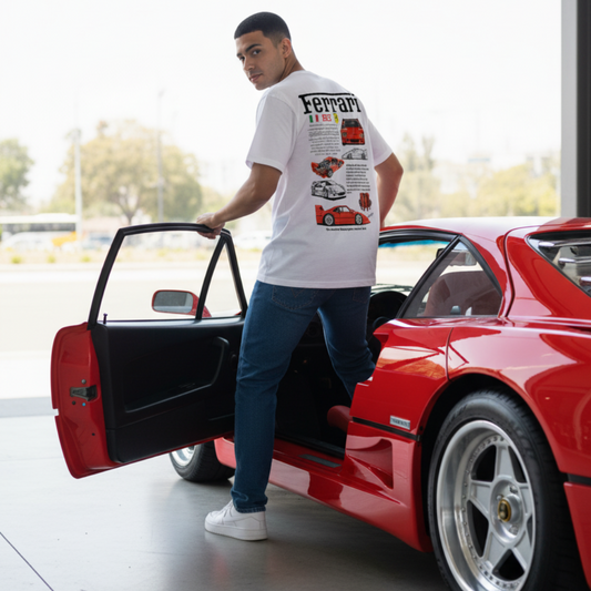Playera Ferrari F40