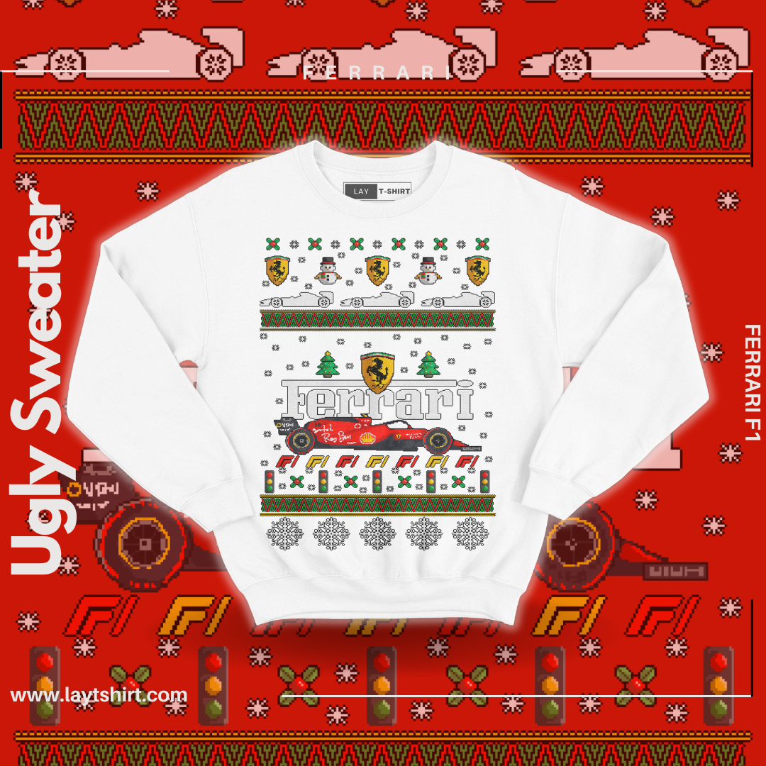 Ugly Sweater Ferrari F1