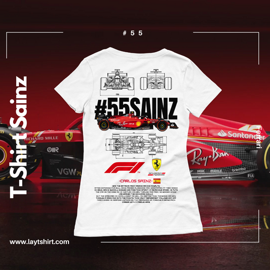 Playera Sainz 55 Mujer