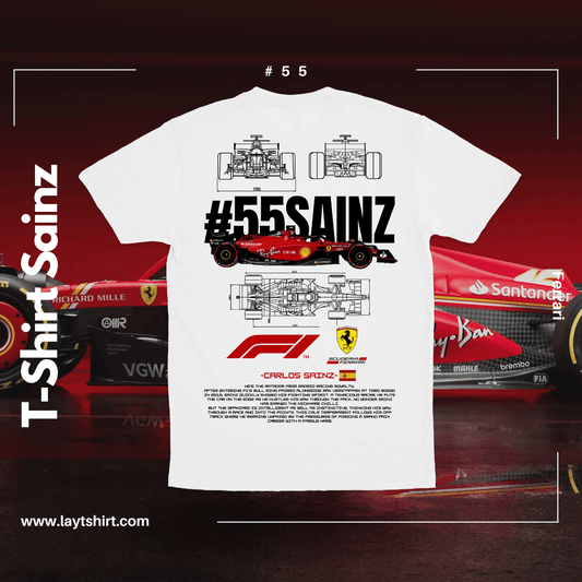 Playera F1 FERRARI Sainz 55