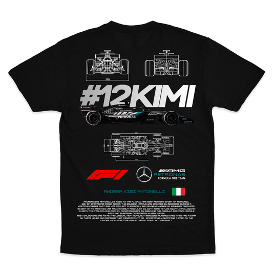Playera Kimi Mercedes V1 2026