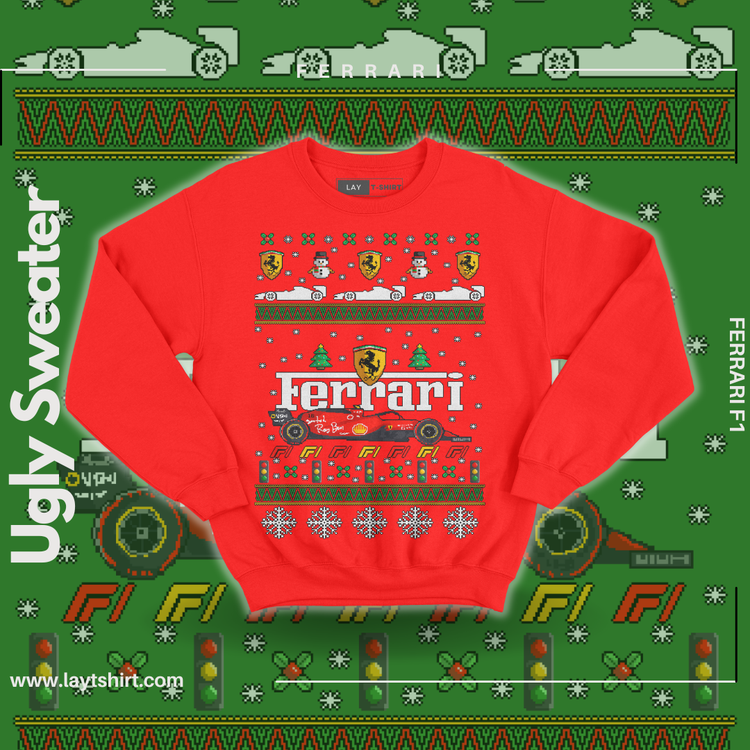 Ugly Sweater Ferrari F1