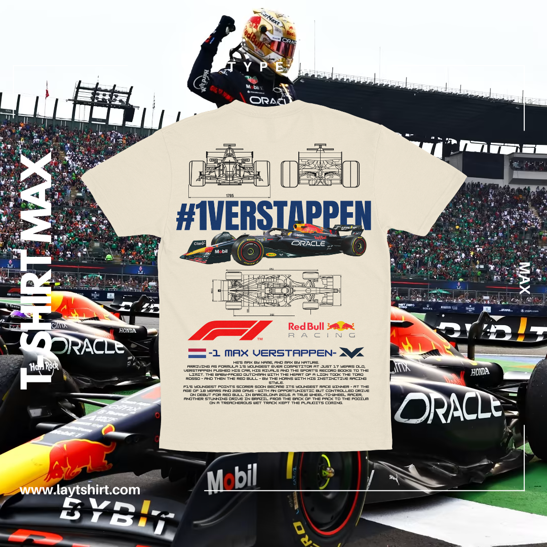 Playera MAX VERSTAPPEN F1
