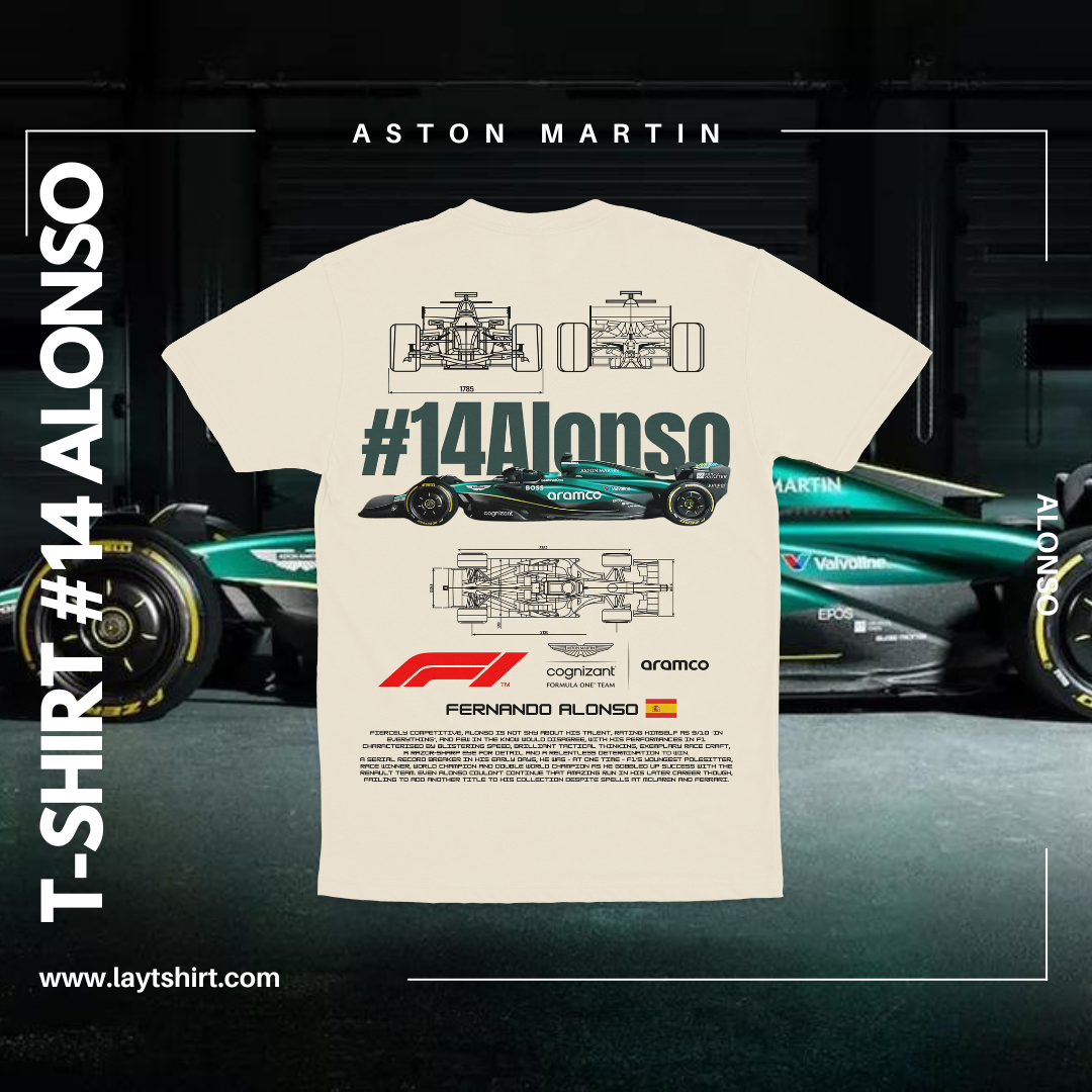 Playera #14AlonsoF1
