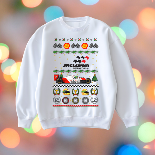 Ugly Sweter Mclaren Senna #12