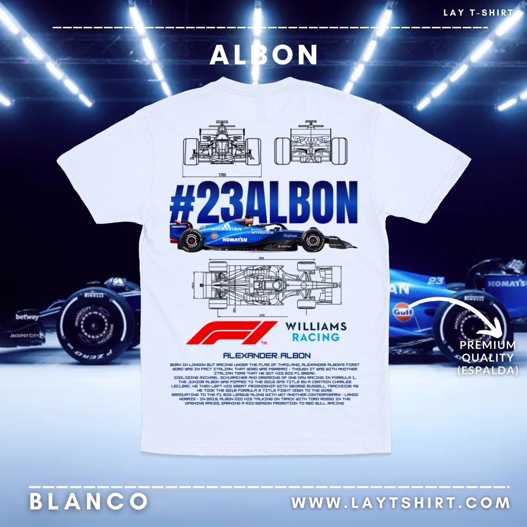 Playera Williams Albon 2025