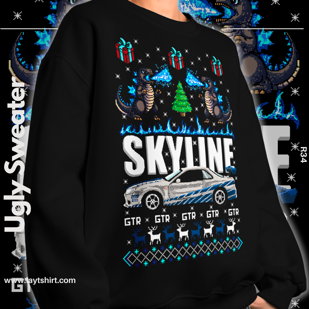 Ugly Sweater Skyline R34