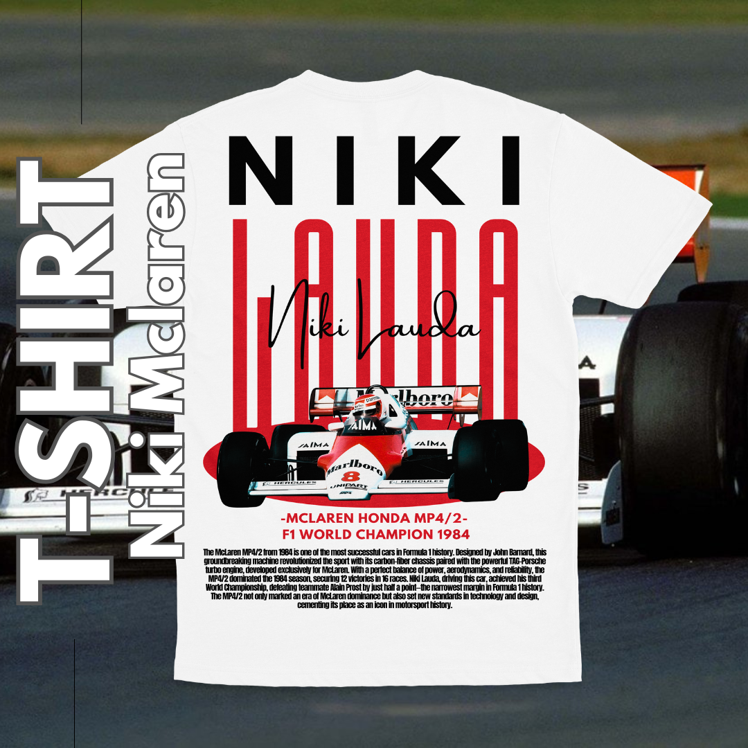 Playera Mclaren 84 Niki