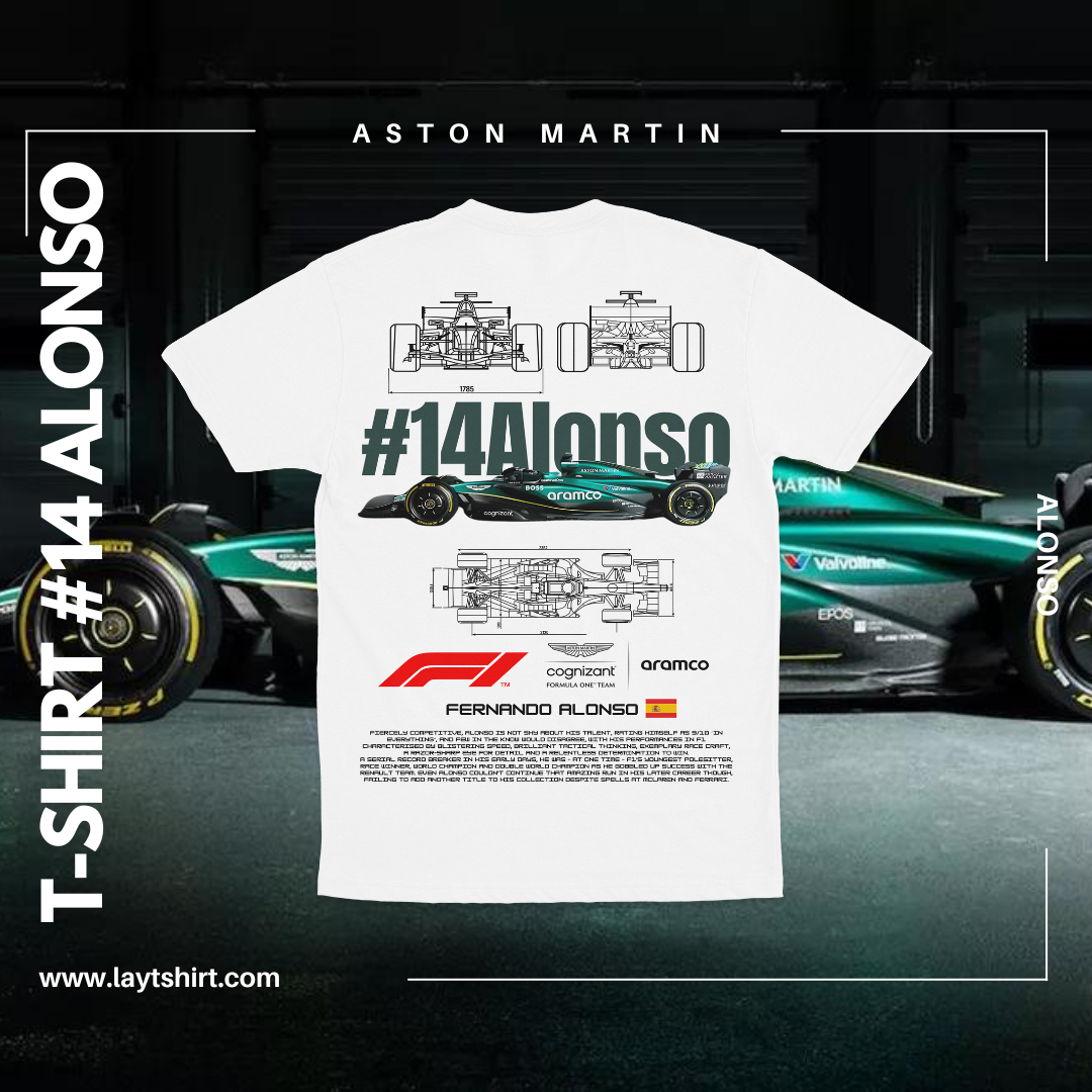 Playera #14AlonsoF1