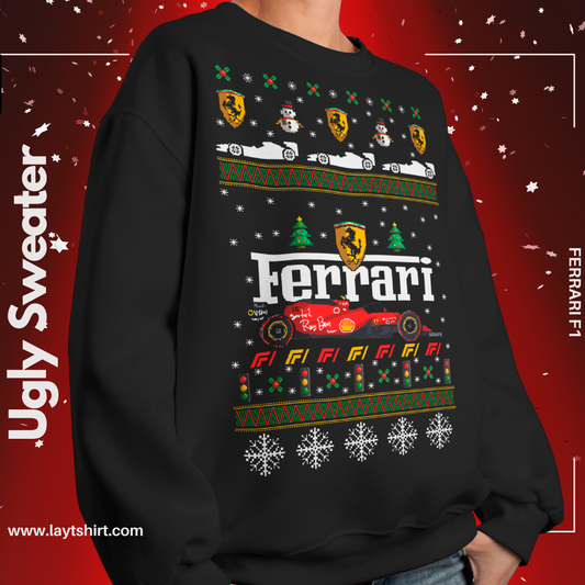 Ugly Sweater Ferrari F1
