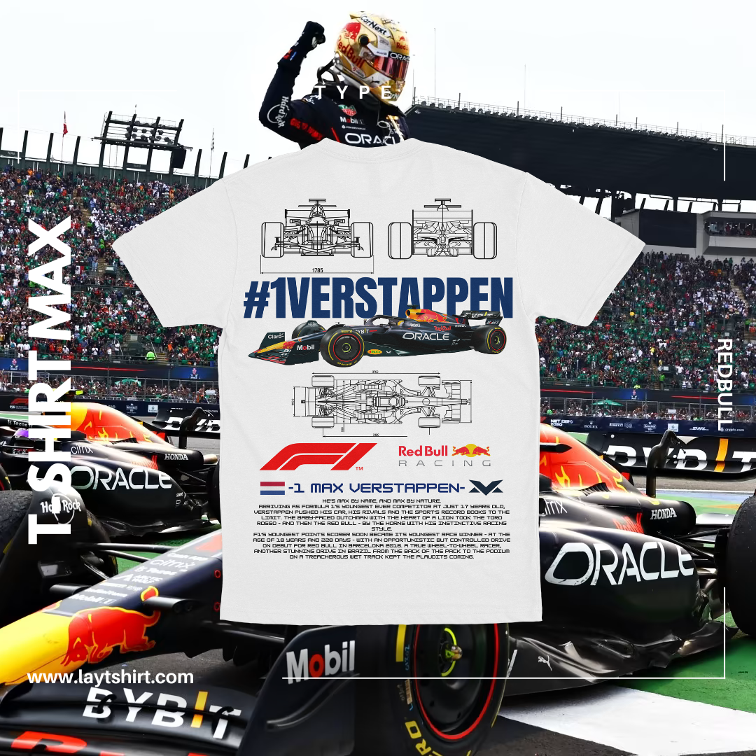 Playera MAX VERSTAPPEN F1