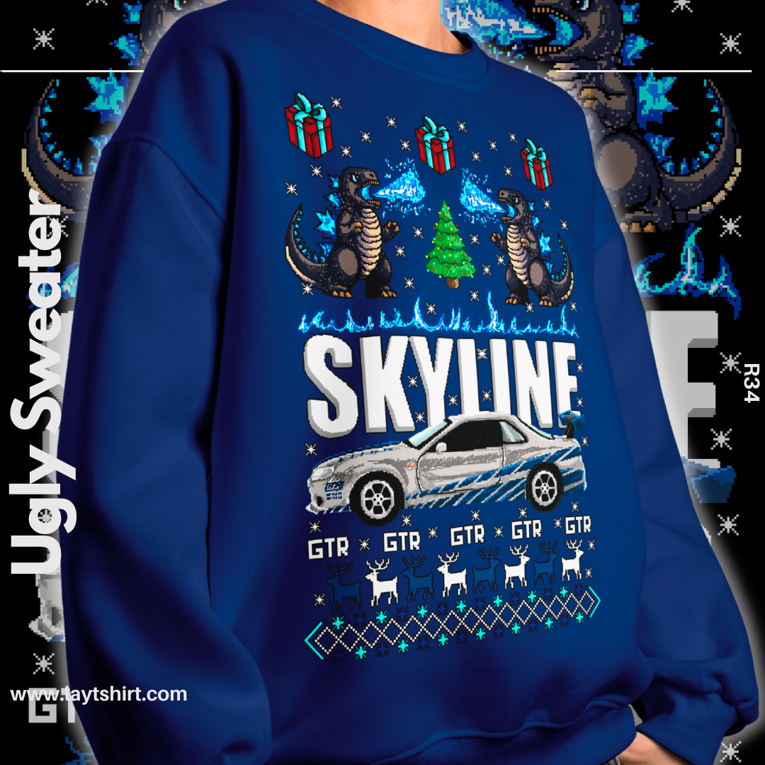 Ugly Sweater Skyline R34
