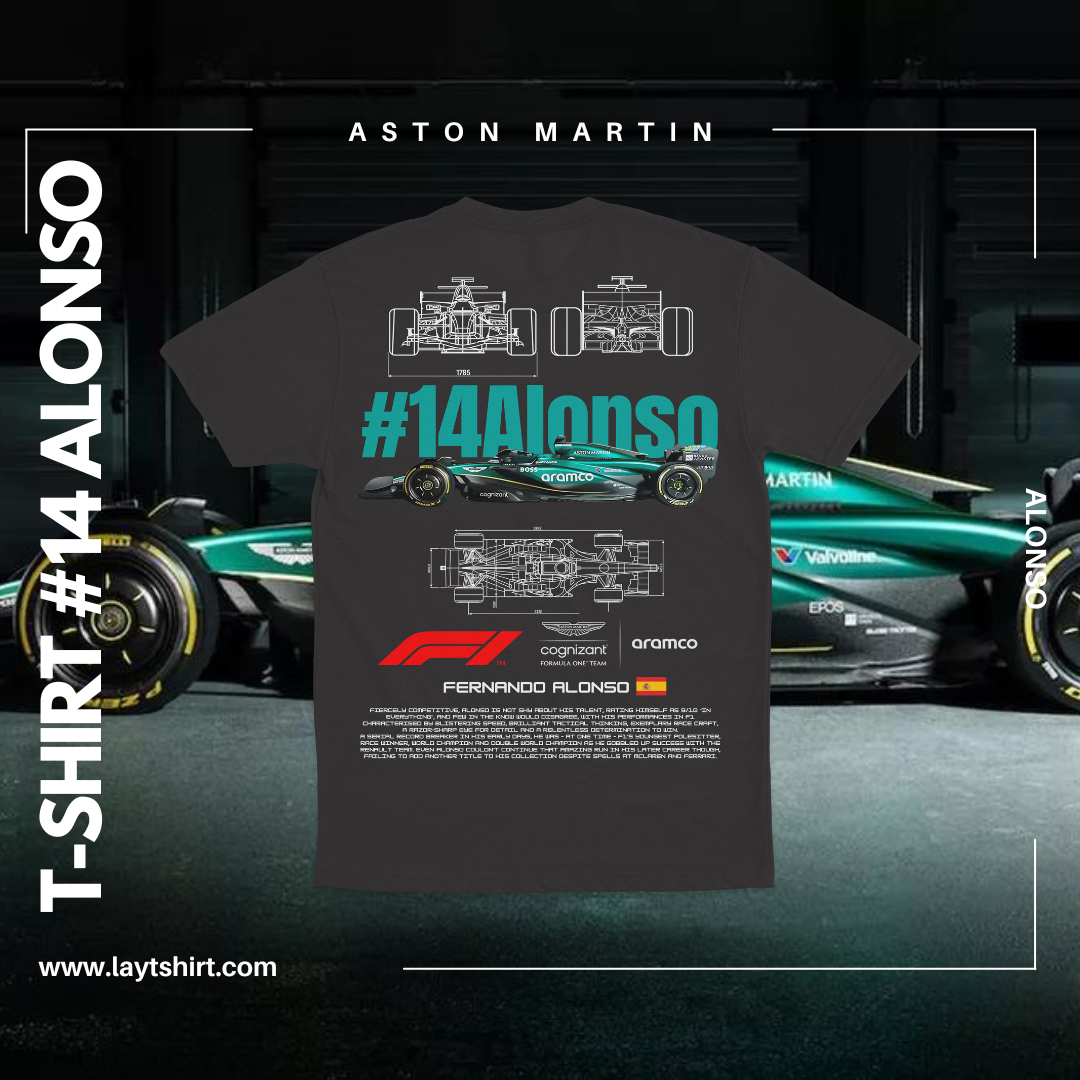 Playera #14AlonsoF1