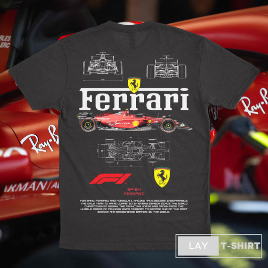 Playera F1 FERRARI 2024