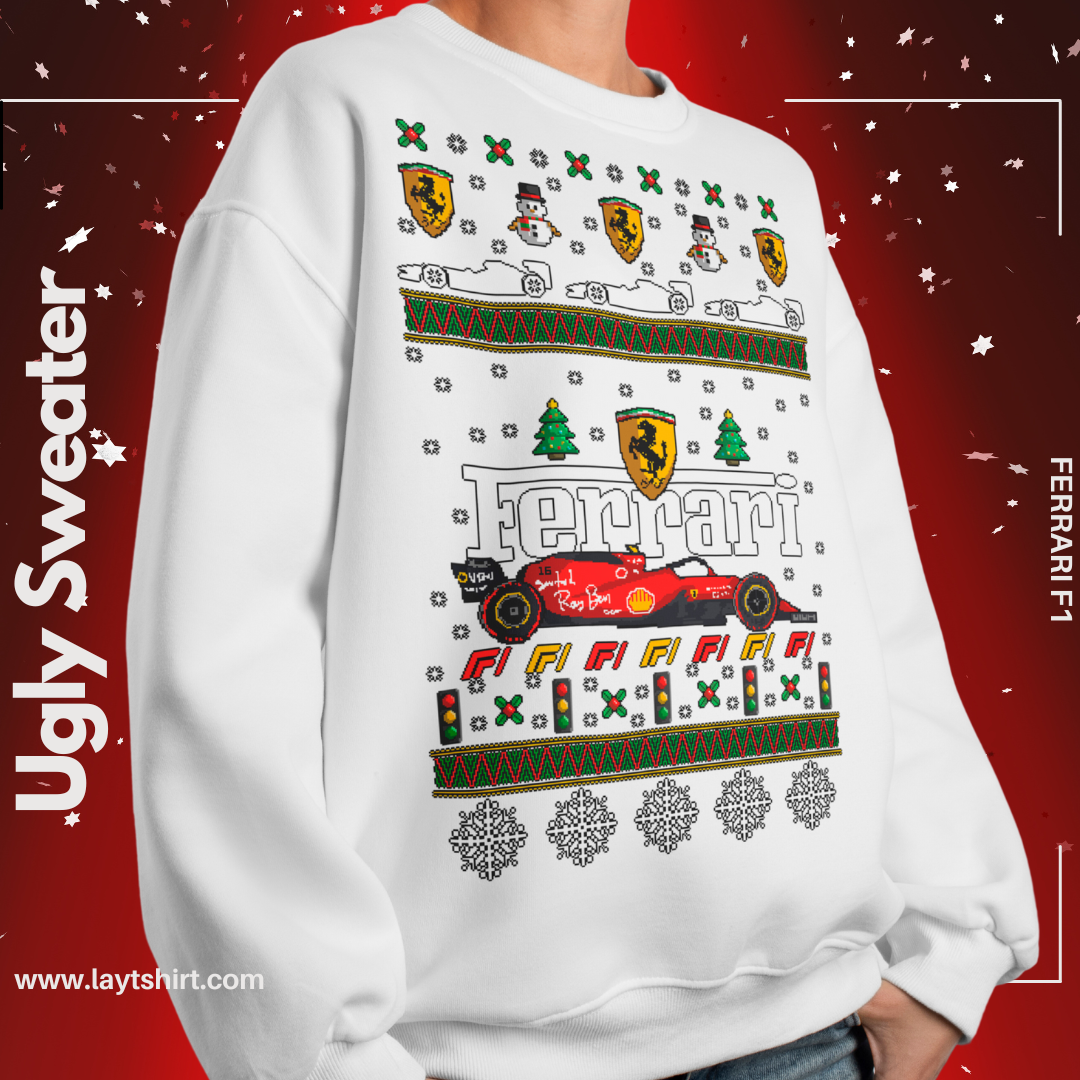 Ugly Sweater Ferrari F1