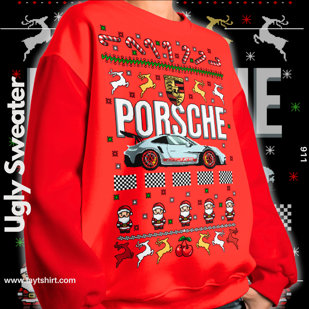 Ugly Sweater Porsche 911