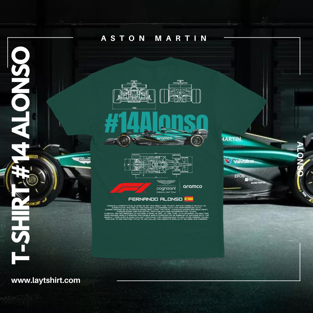 Playera #14AlonsoF1