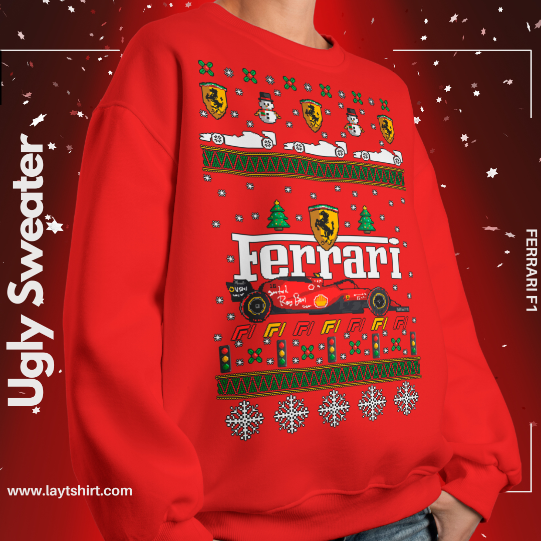 Ugly Sweater Ferrari F1