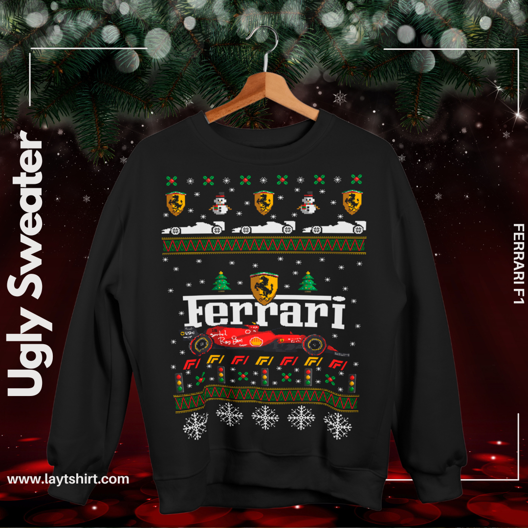 Ugly Sweater Ferrari F1