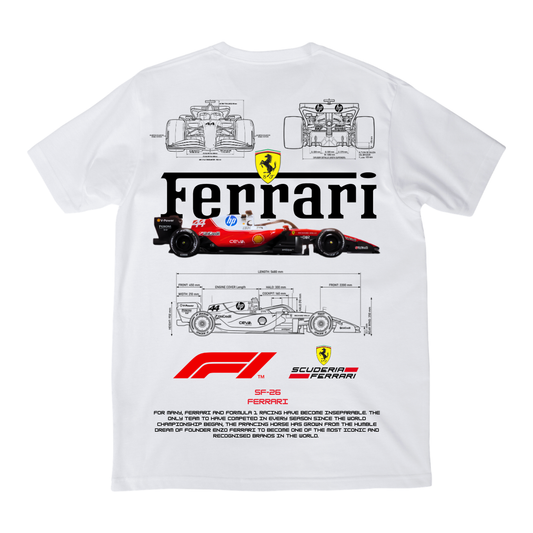 Playera Ferrari f1 2026