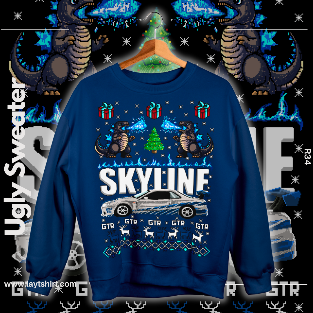 Ugly Sweater Skyline R34