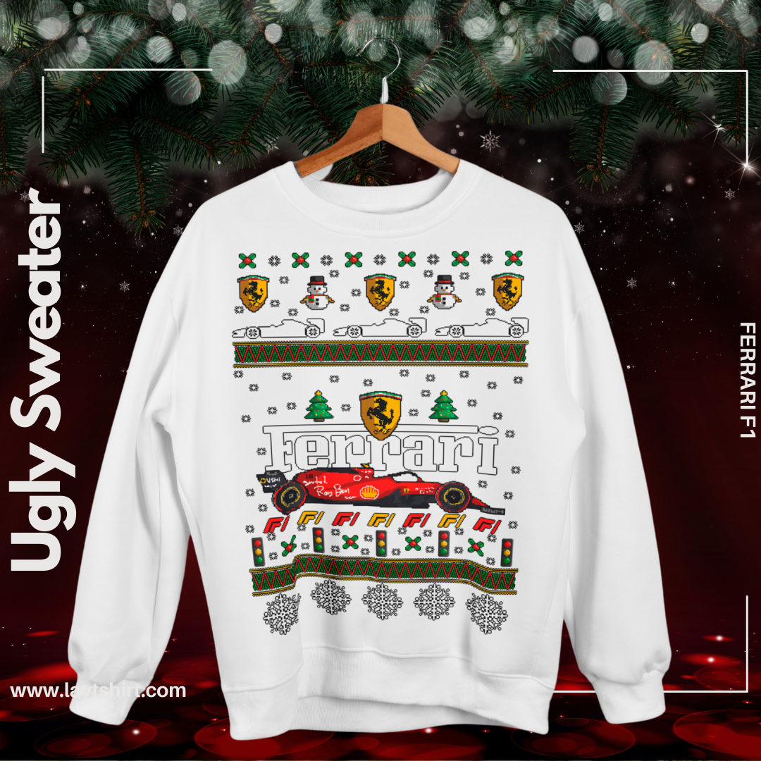 Ugly Sweater Ferrari F1