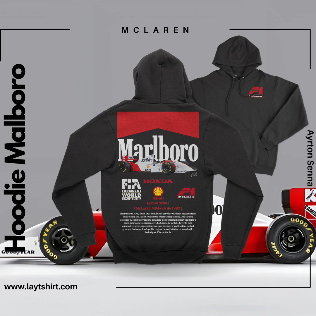 Sudadera Marlboro Mclaren Senna