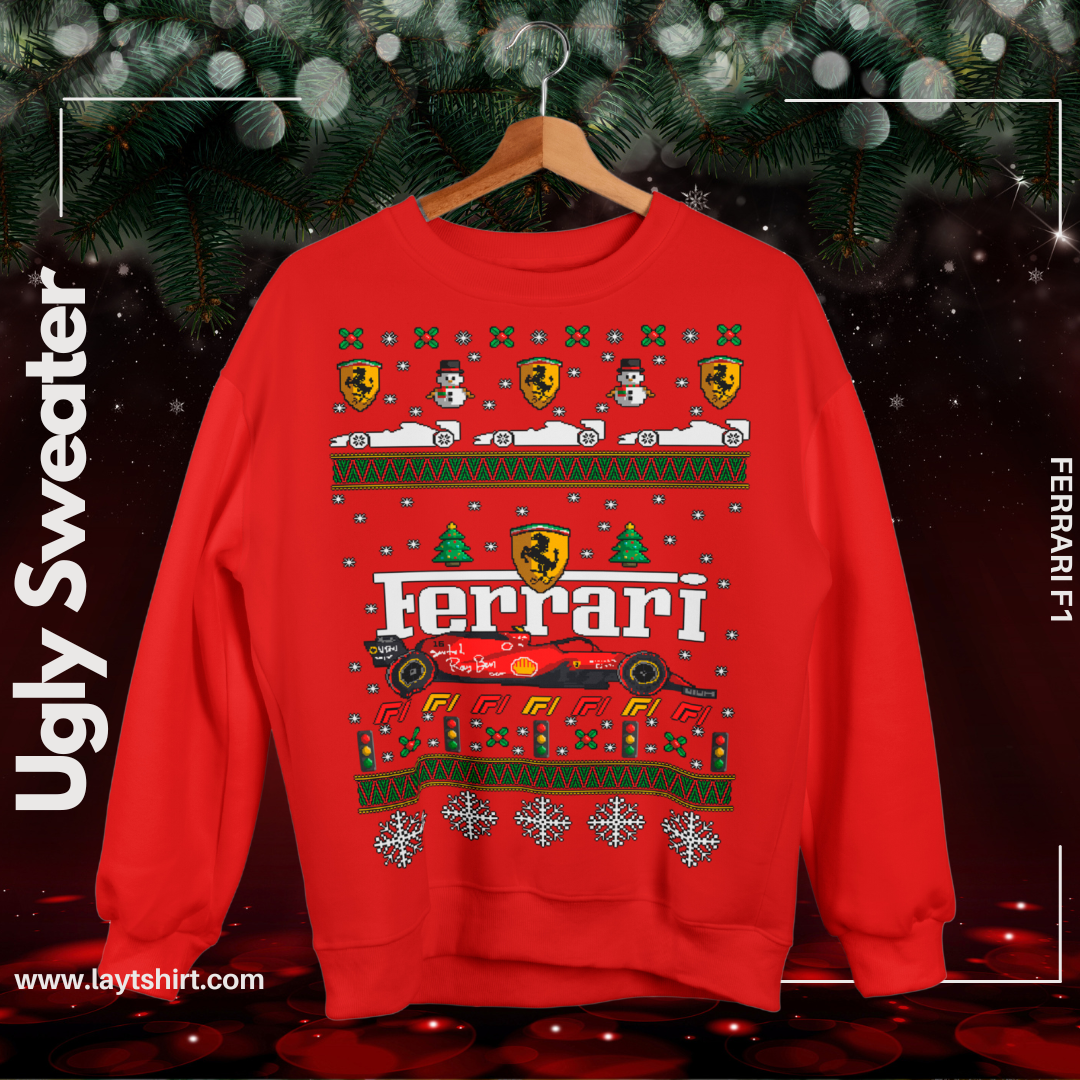 Ugly Sweater Ferrari F1