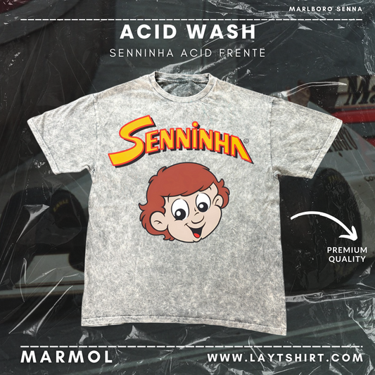 Playera Acid Wash Senninha