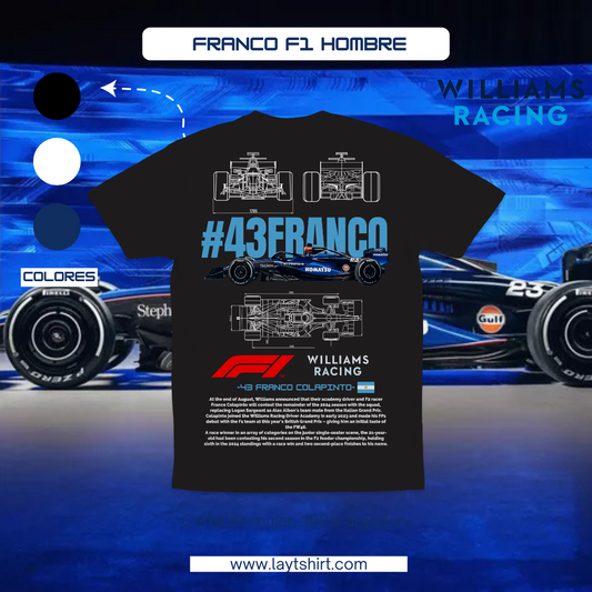 Playera Franco Colapinto Corte Regular