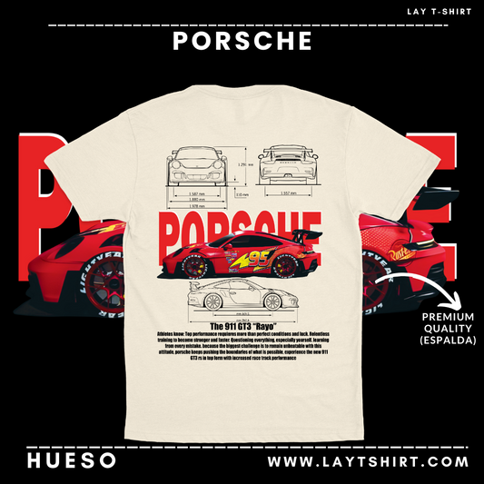 Playera Porsche x RayoMcqueen