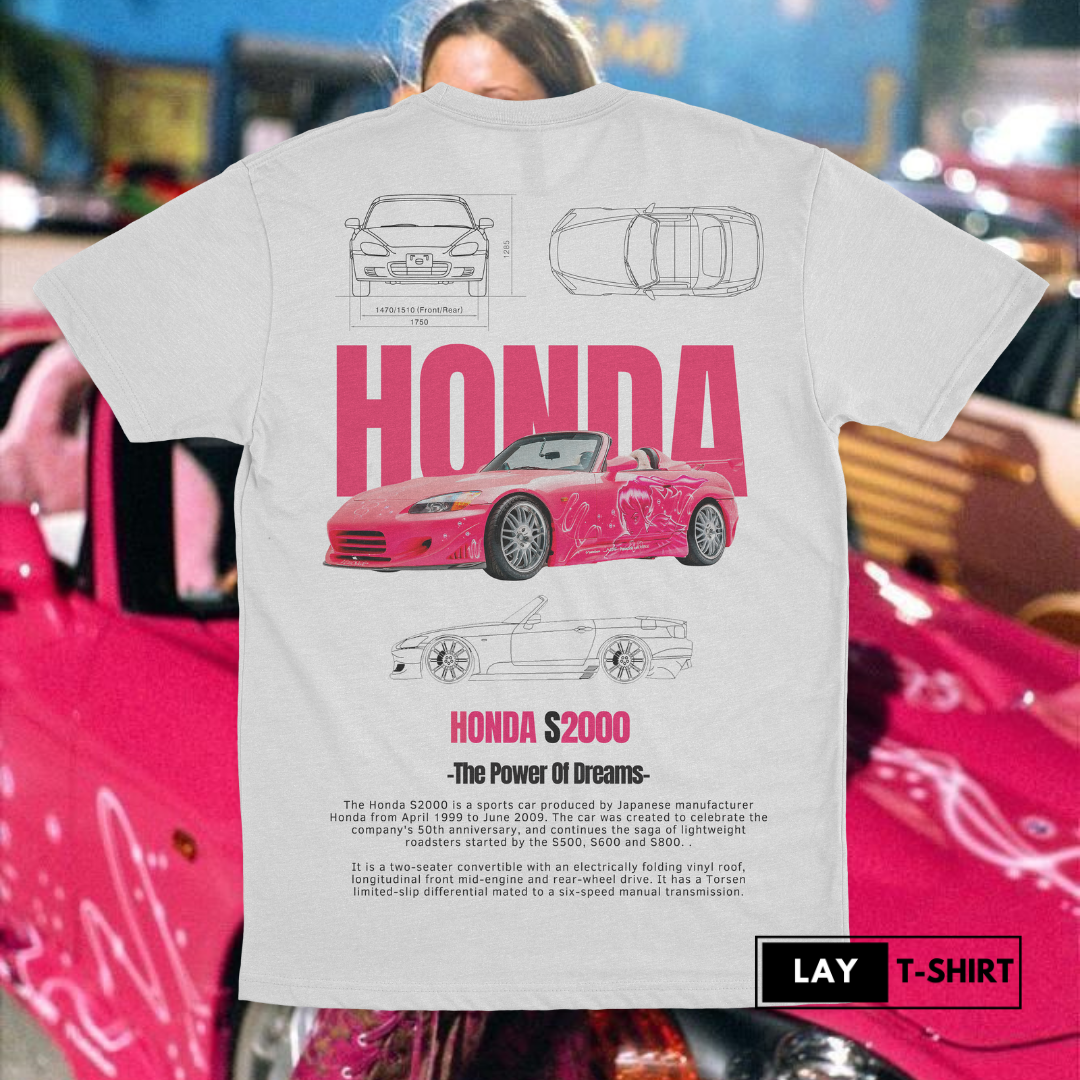 Playera HONDA SUKI S200
