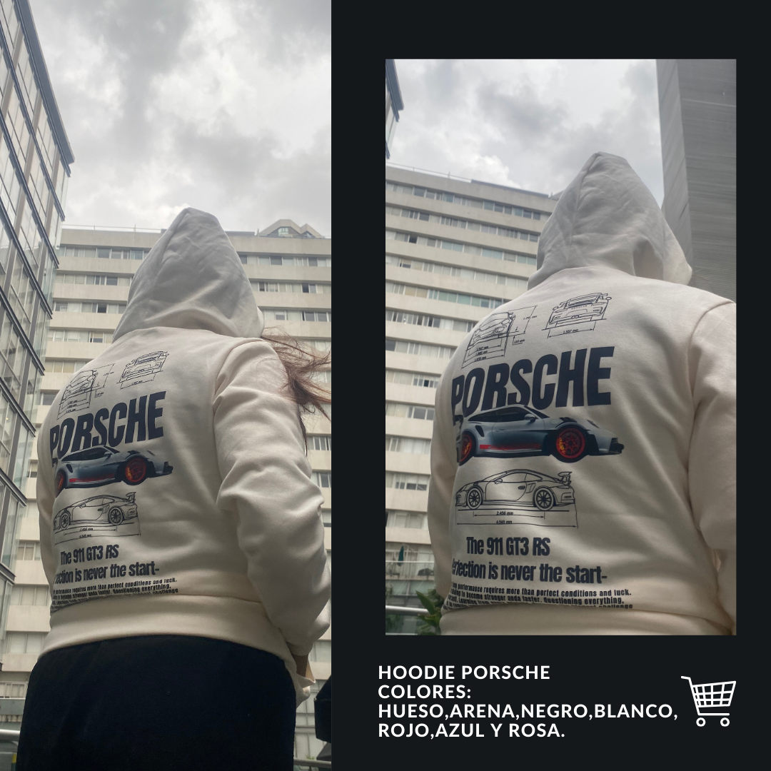 Sudadera Capucha Porsche 911
